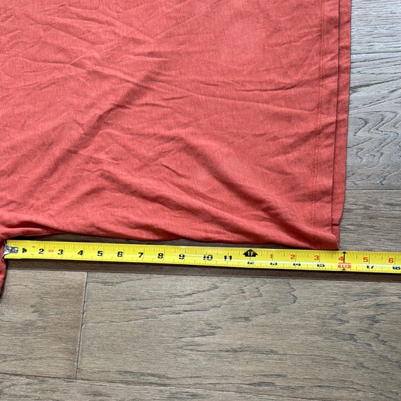 EUC J. Crew Coral Short Sleeve Tee Soft Cotton Jersey Crew Neck Size Medium - Picture 4 of 7